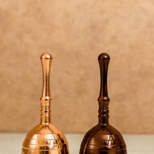 Polished Brass Hand Bells / Pooja Ghanti