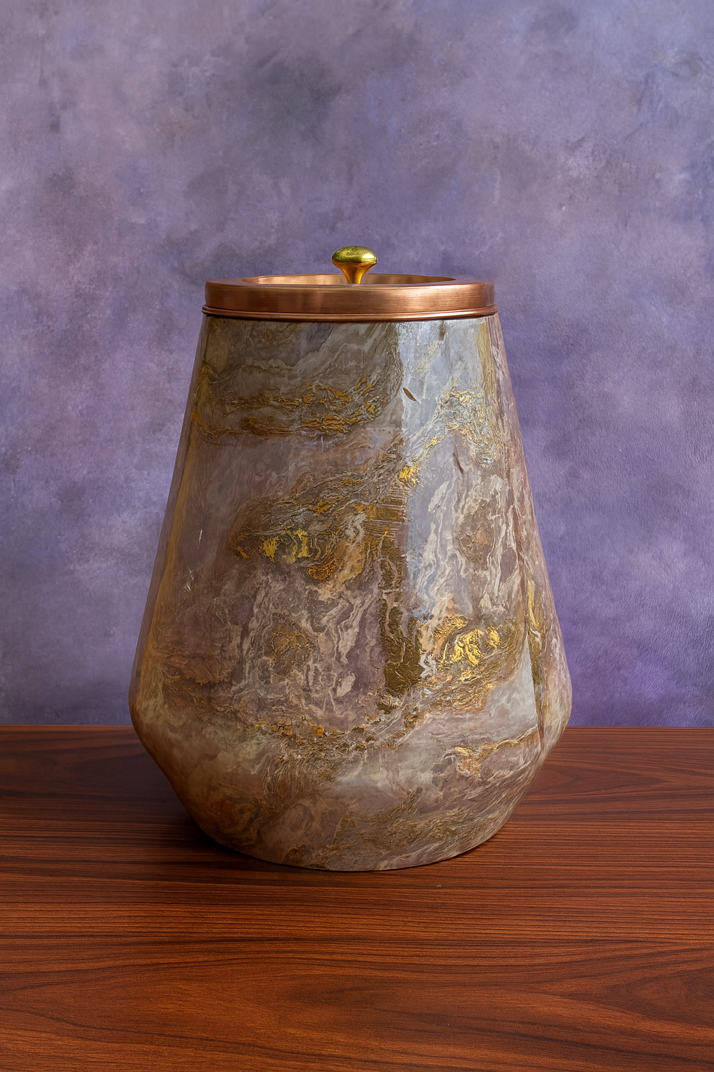 Coloured Copper water tank