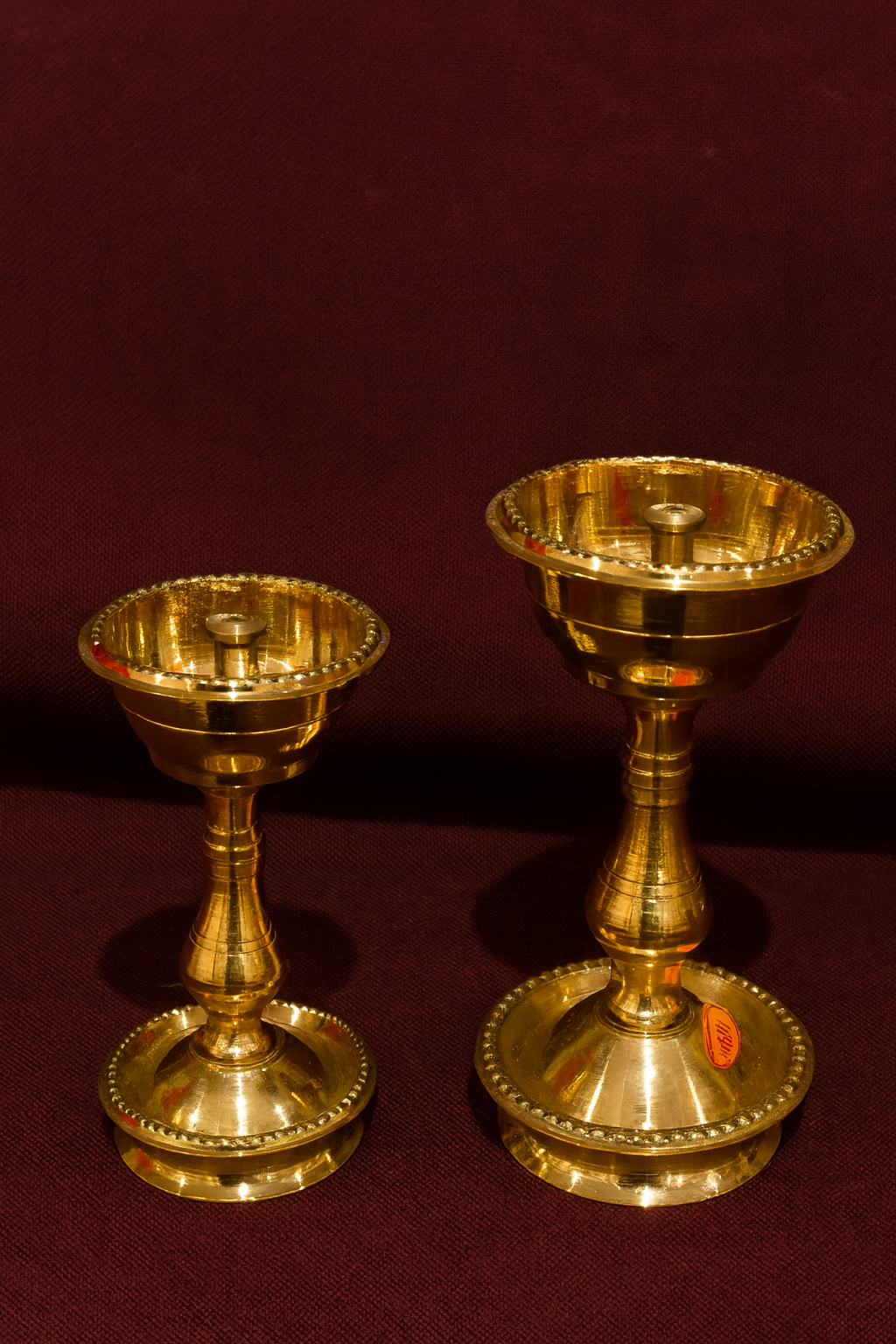 Brass Diyas / Samai (Traditional Lamps)
