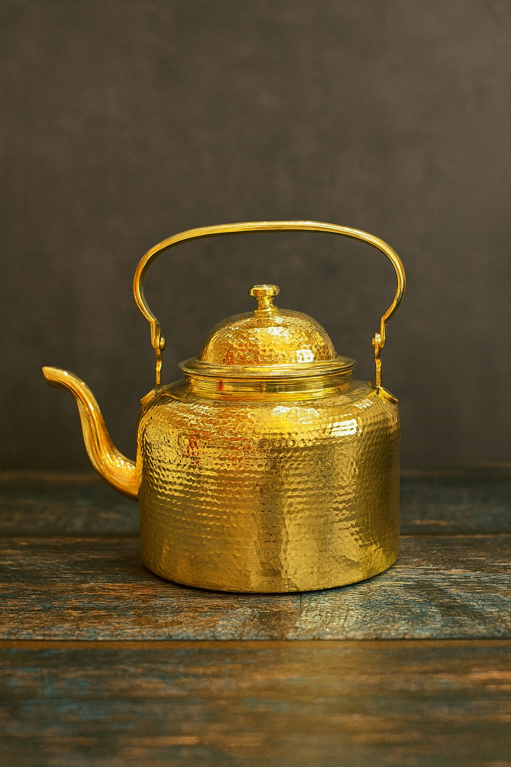 Brass Kettle / Teapot (Chai Dani)