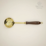 Brass frying ladle