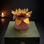 Lotus Brass Diya